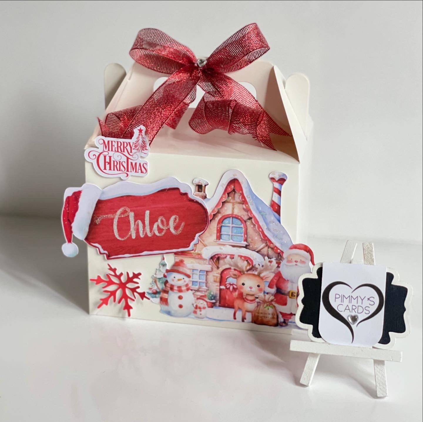 Christmas 3D Treat Box Set With x2 Haribo Packets Of Sweets