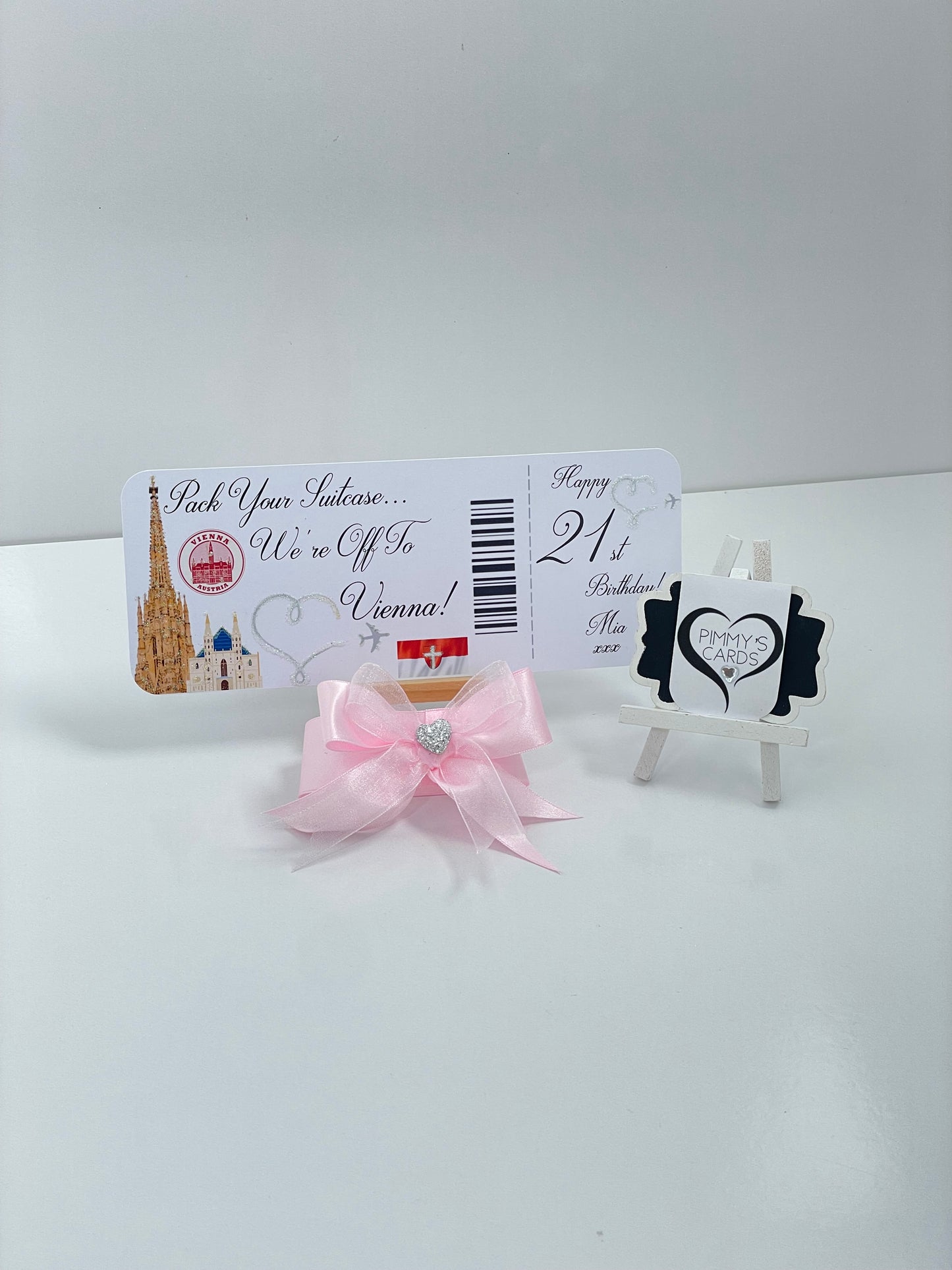Reveal Boarding Pass Tickets-Vienna