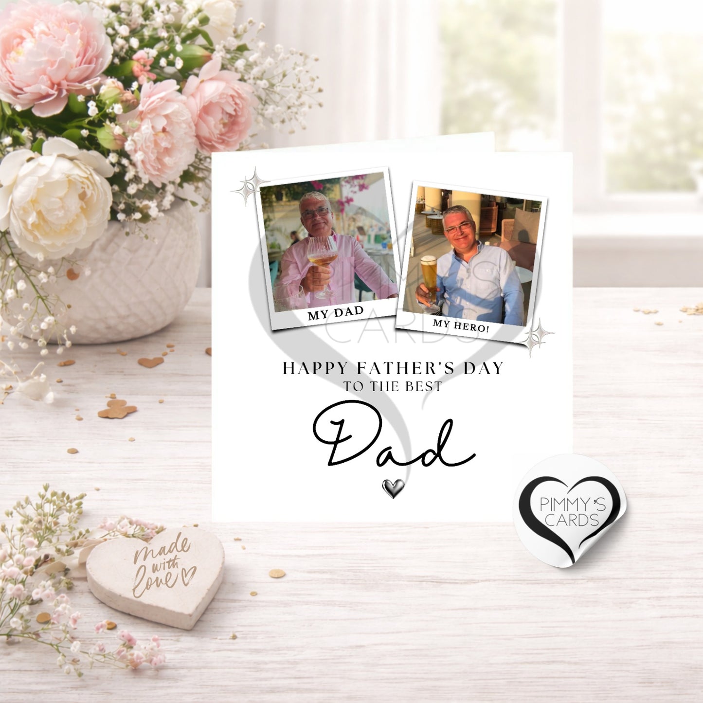 Colour Polaroid Photos - Father’s Day Classic Card