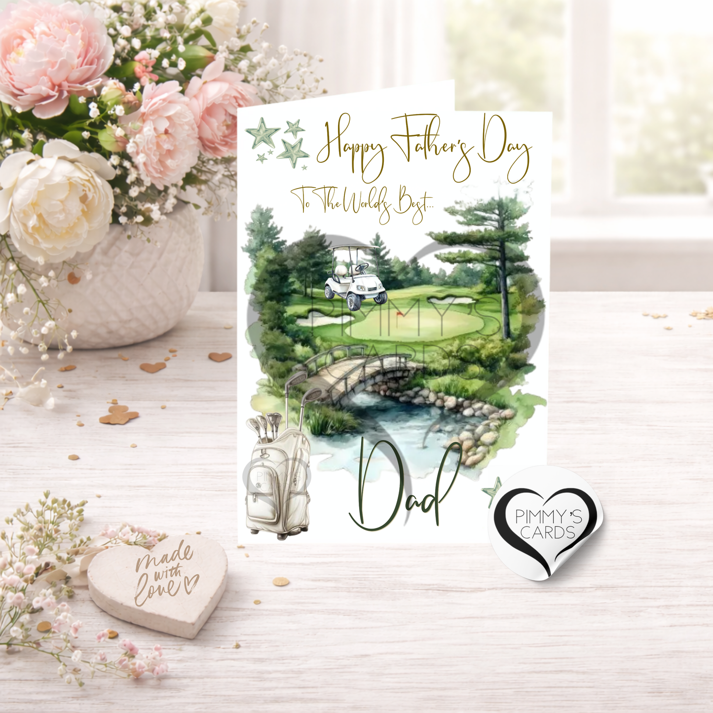 Golf Lover - Classic Father's Day Card