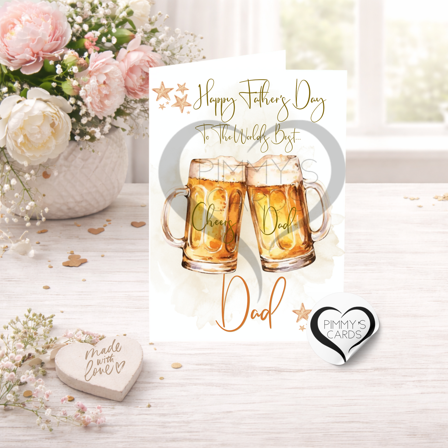 Beers Cheers-Classic Father's Day Card