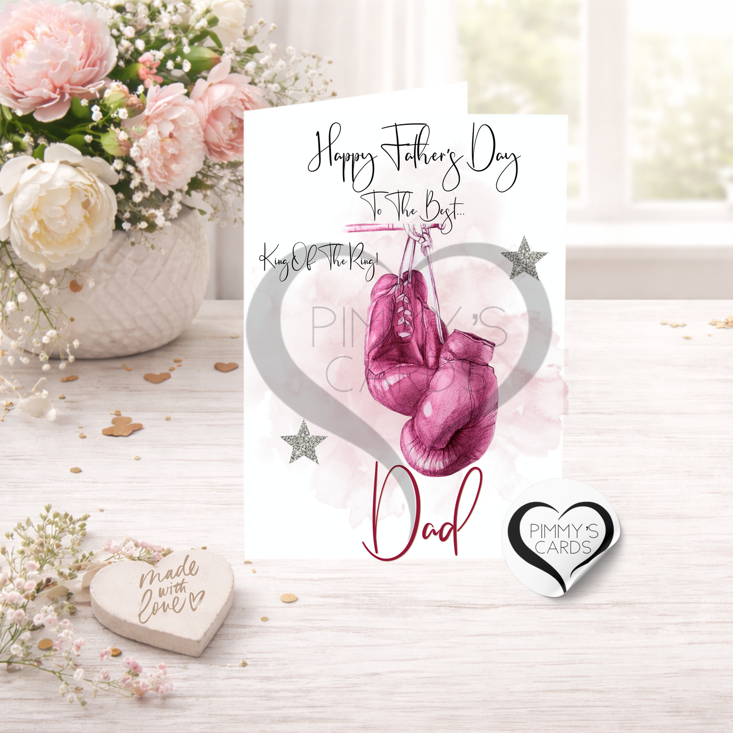 Boxing Gloves-Classic Father's Day Card