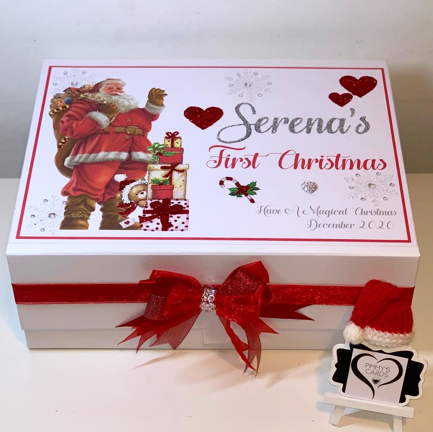 Christmas Eve Box With Traditional Father Christmas