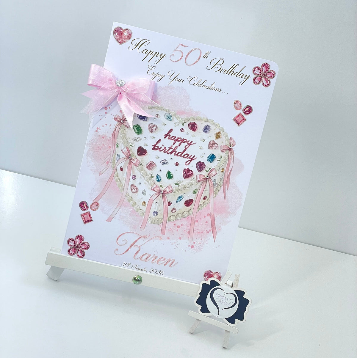 Jewelled Gem Birthday Cake Theme