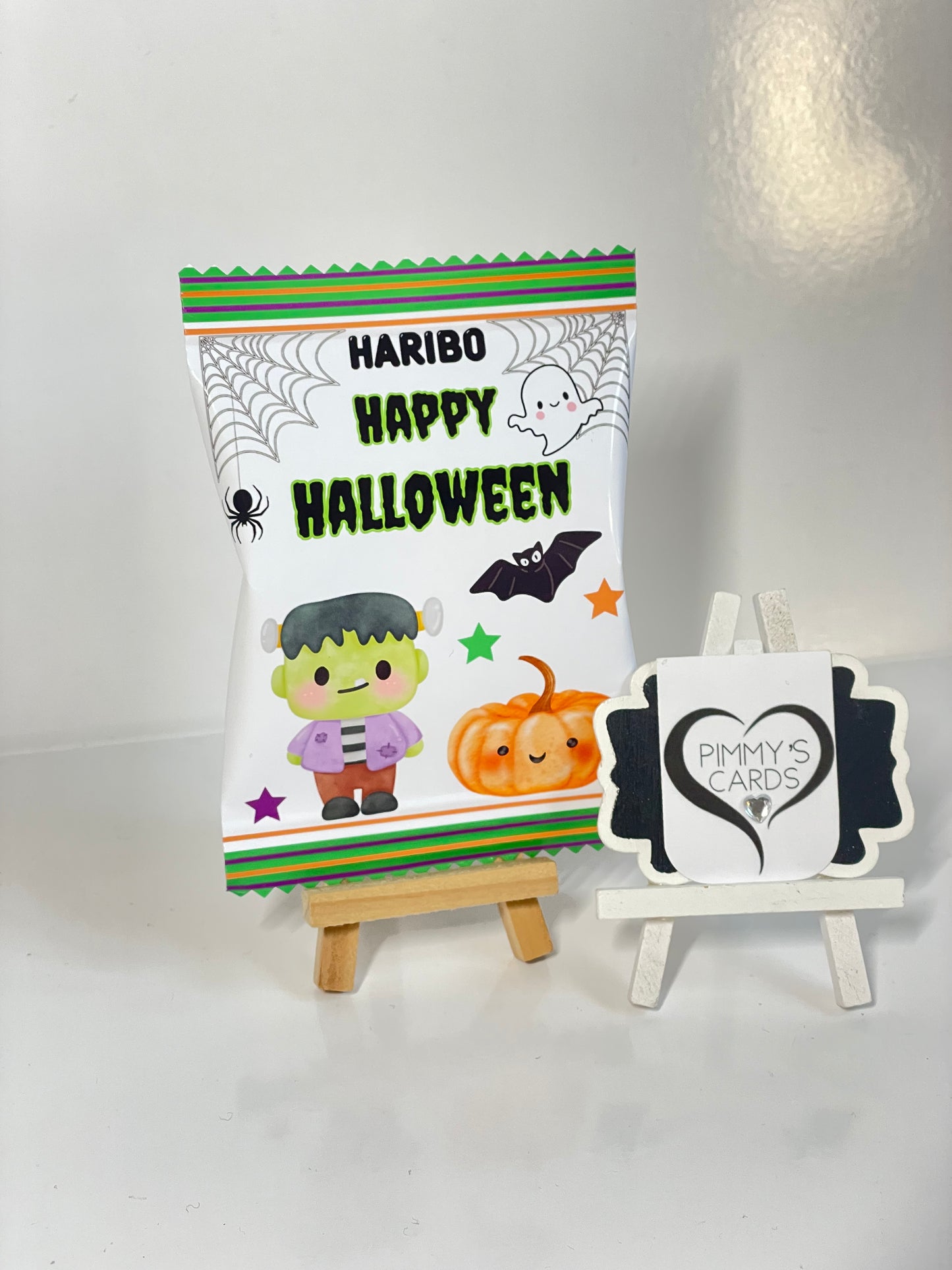 Haribo Packets Of Sweets. Haribo personalised Halloween sweets