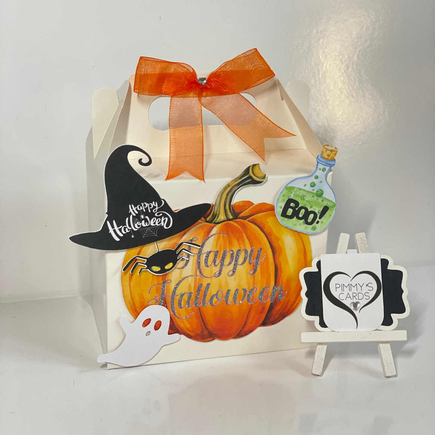 Halloween 3D Treat Box Set With x2 Haribo Packets Of Sweets