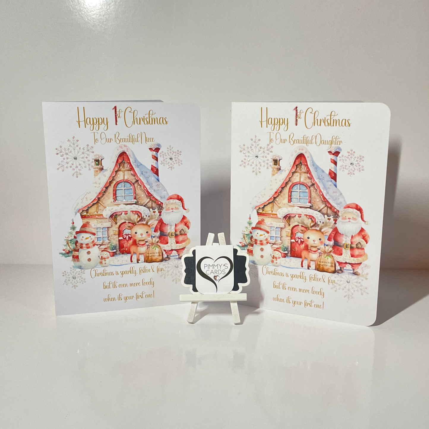 1st Christmas Santa's North Pole-Generic Christmas Cards