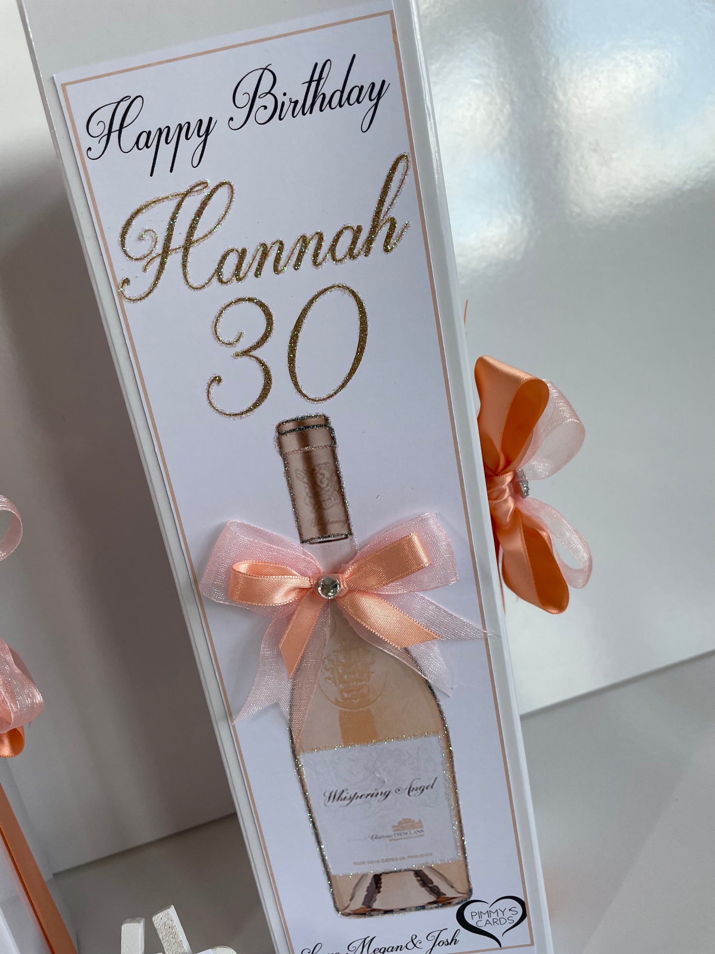 WA Peach Wine Bottle Box
