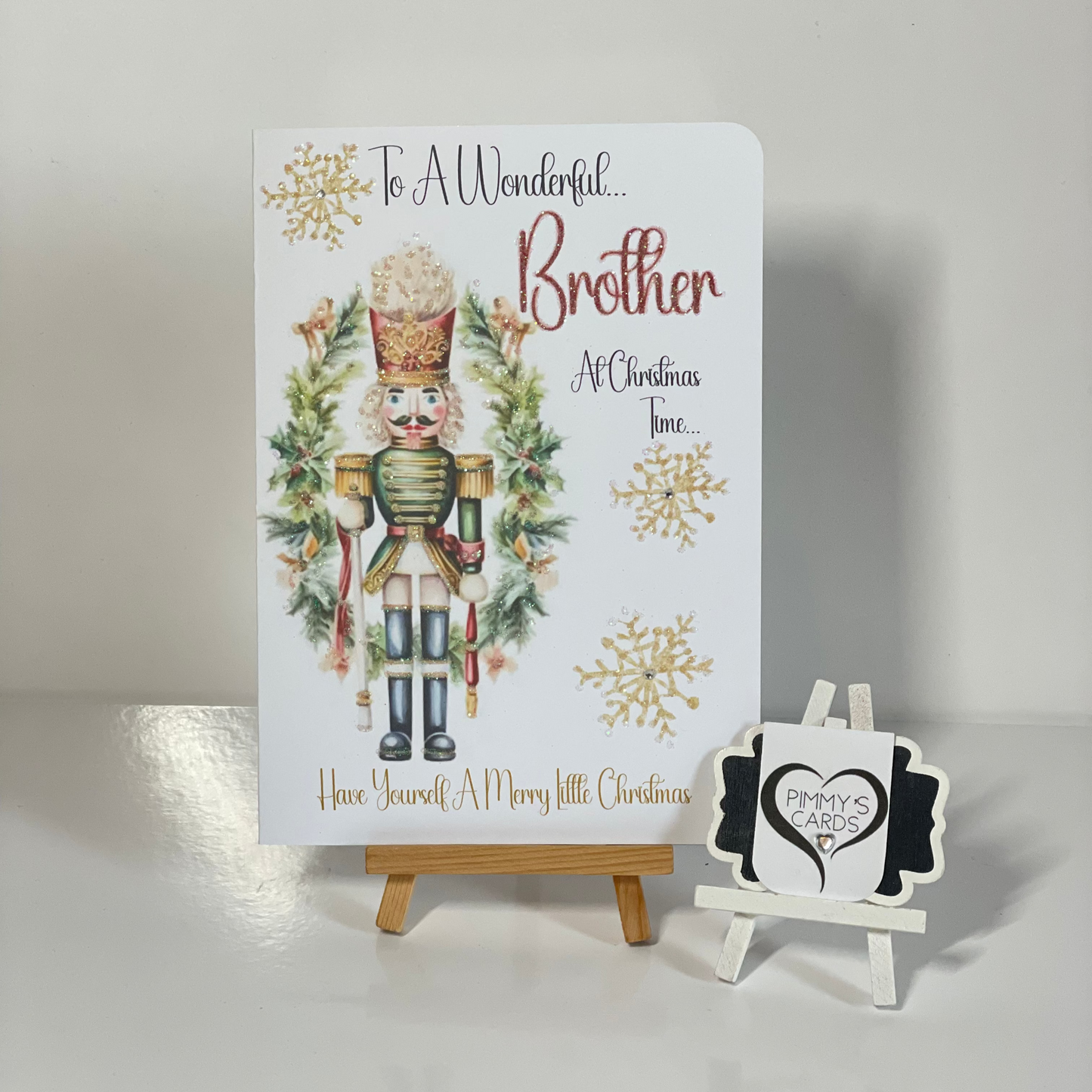 Green Nutcracker-Generic Christmas Cards