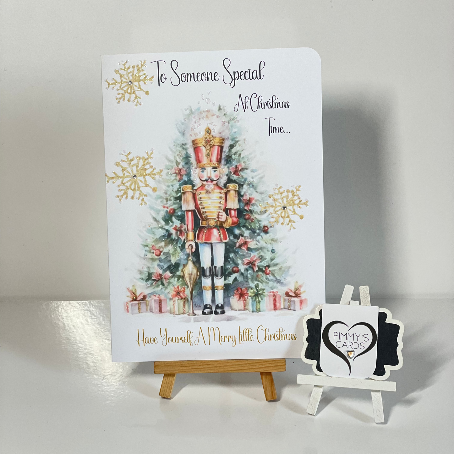 Someone Special At Christmas Time-Green Nutcracker-Generic Christmas Cards