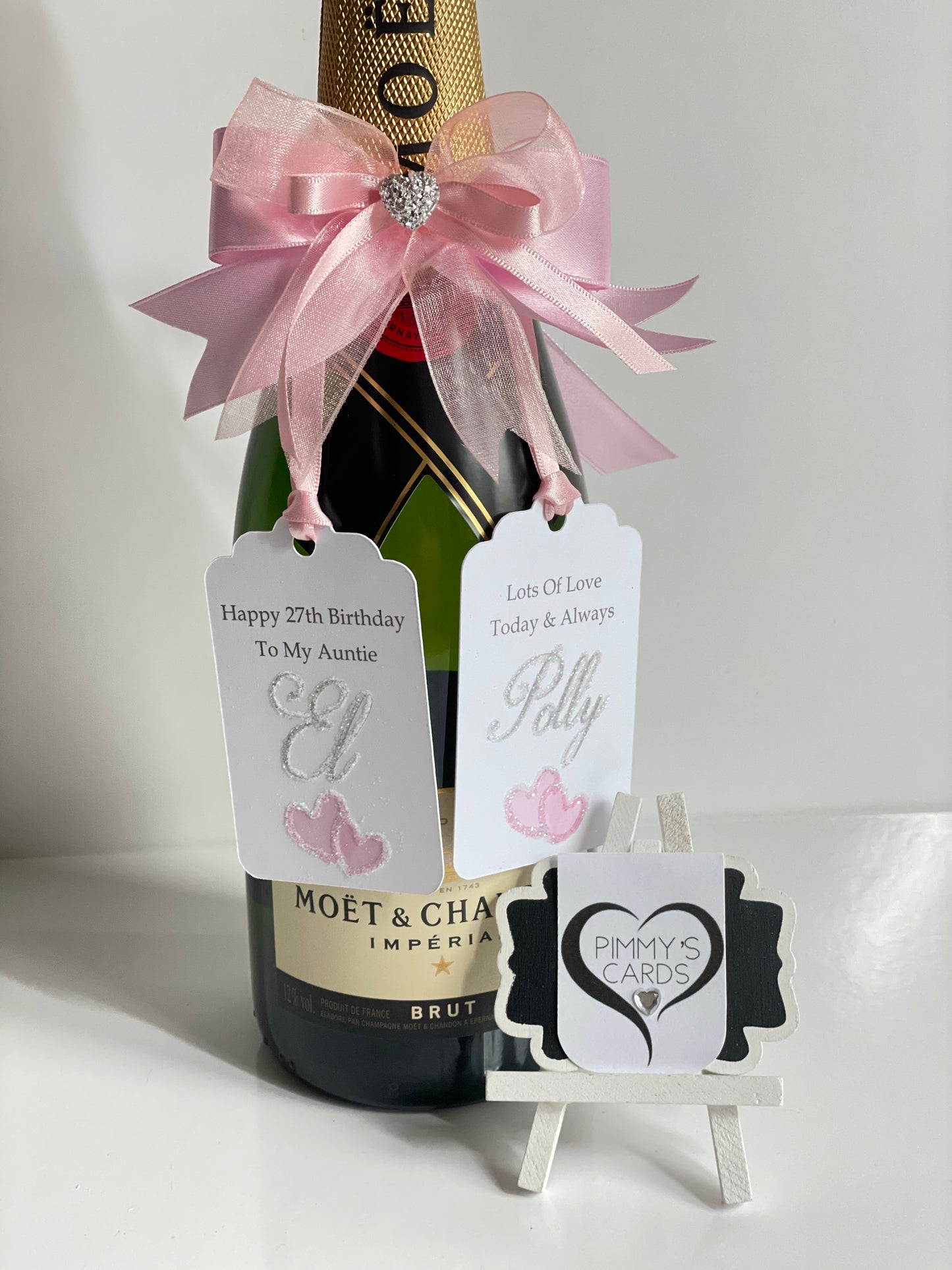 Birthday Bottle Dress Tags