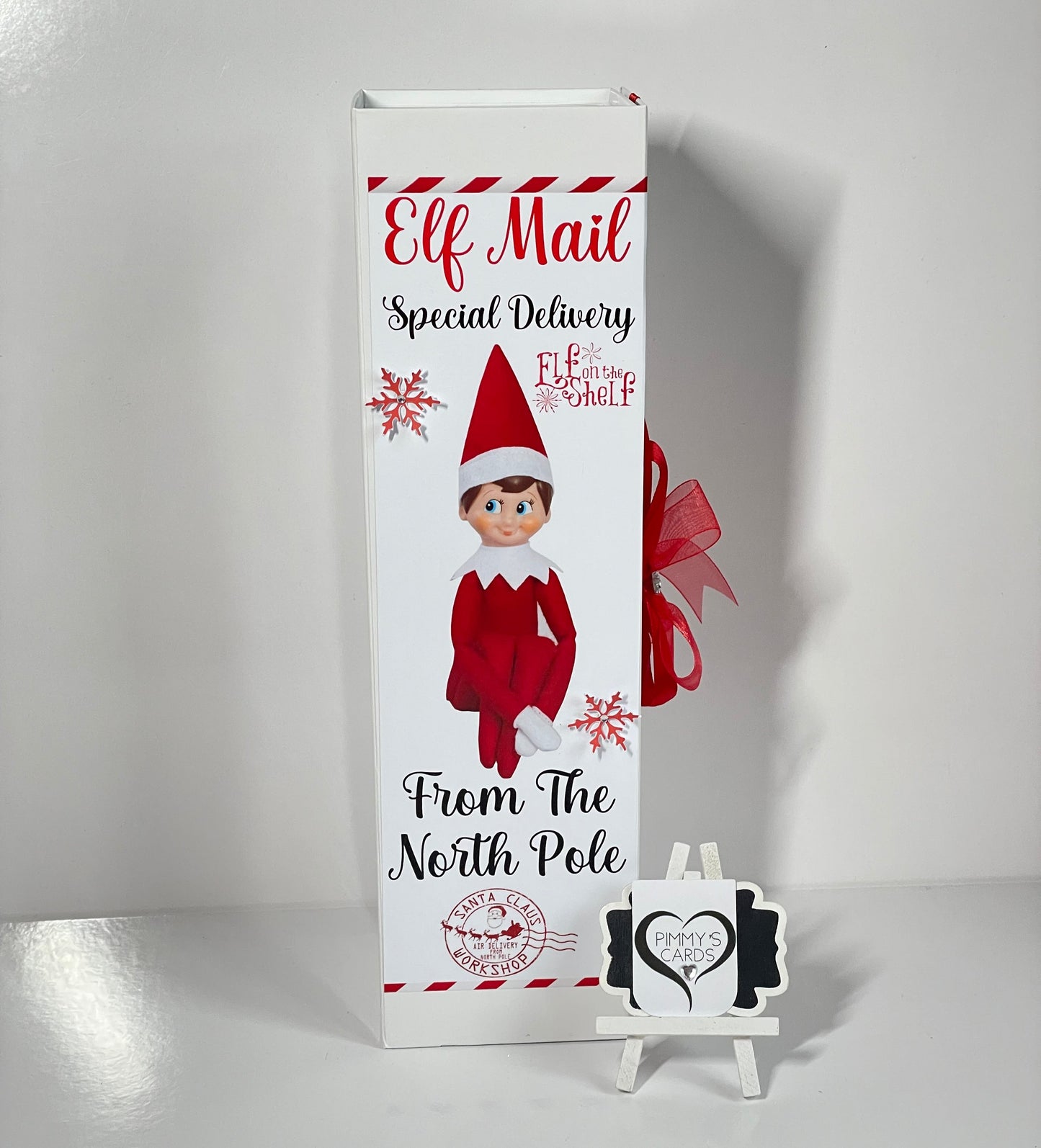 Elf On The Shelf Arrival Box With Matching Haribo Sweets