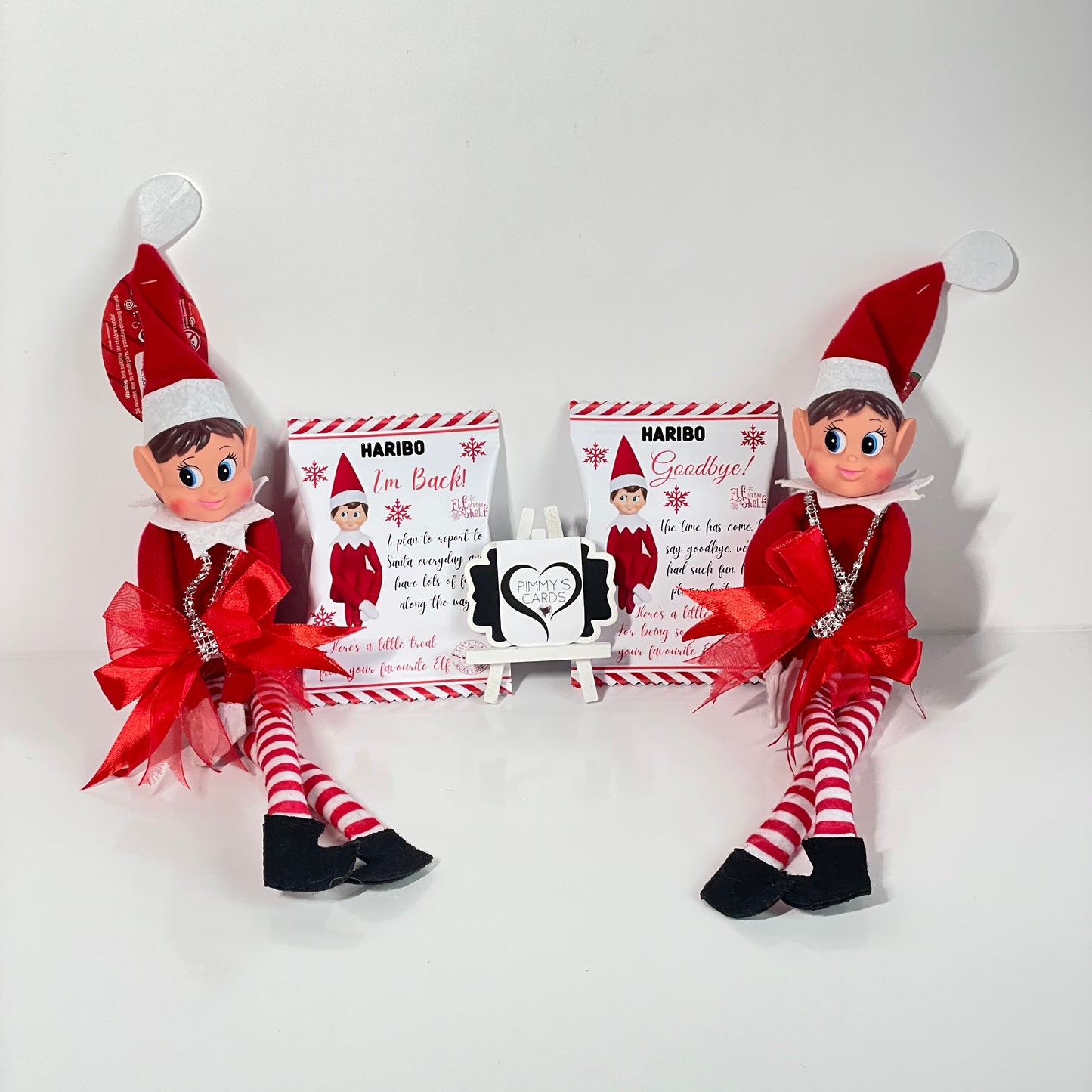 Elf On The Shelf Arrival Box With Matching Haribo Sweets
