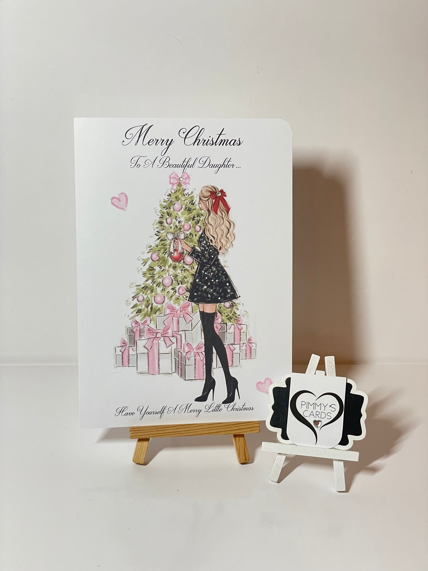 Pink Christmas-Generic Christmas Cards