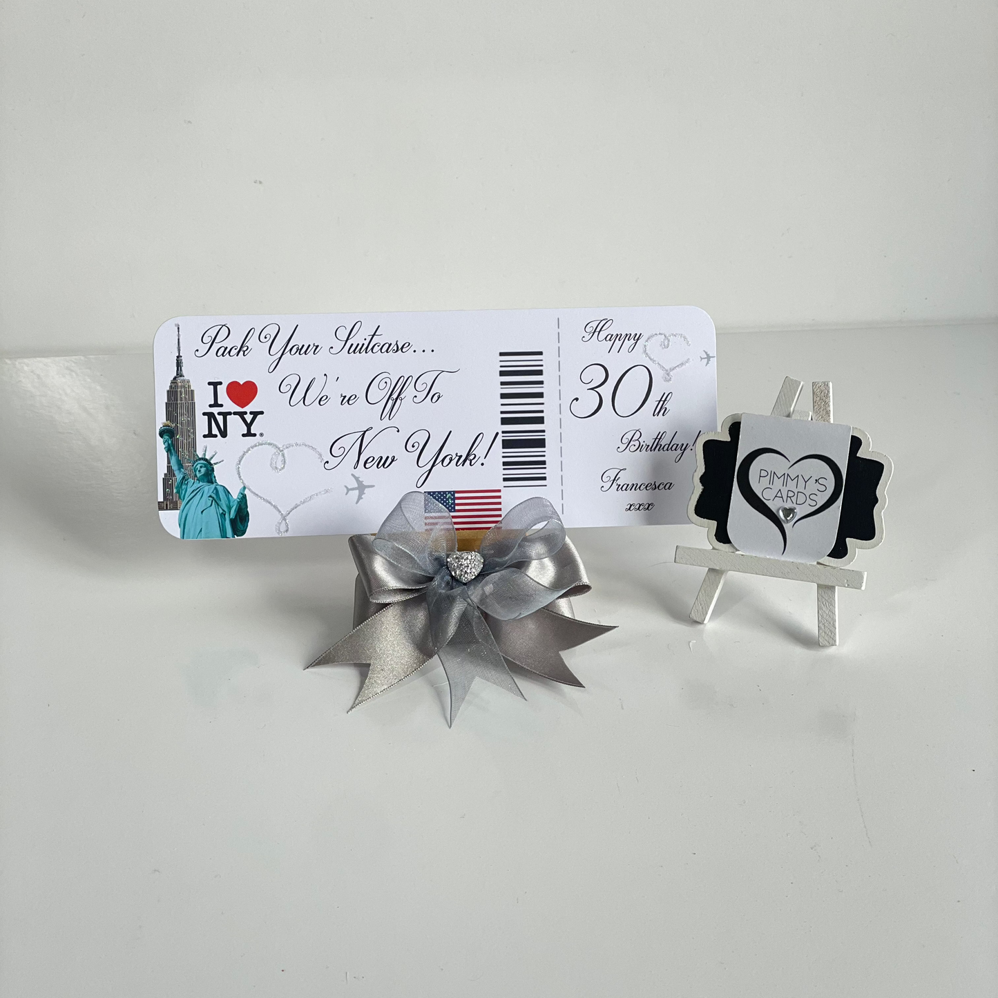 Reveal Boarding Pass Tickets-New York
