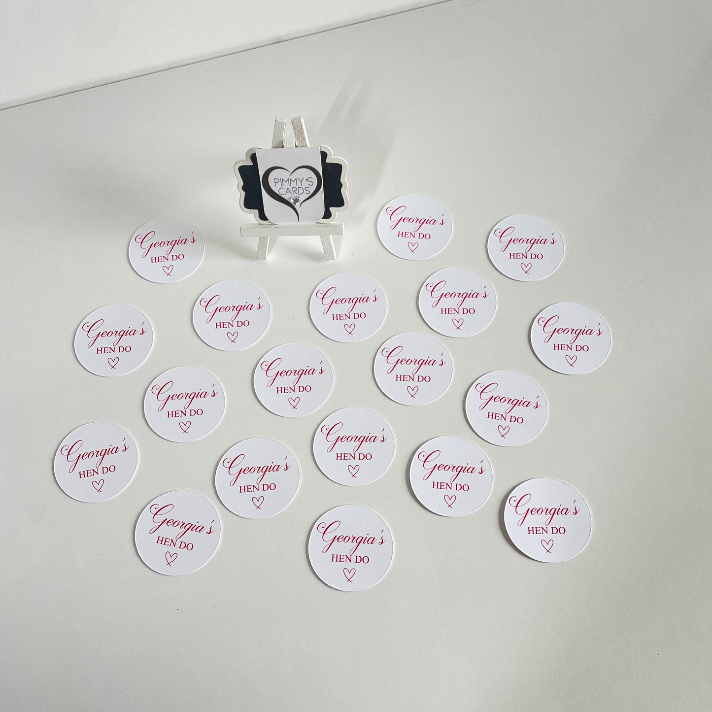 Personalised Drink Toppers - Pack Of 13