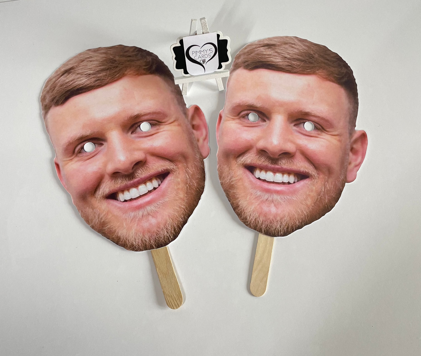 Face Masks On Sticks