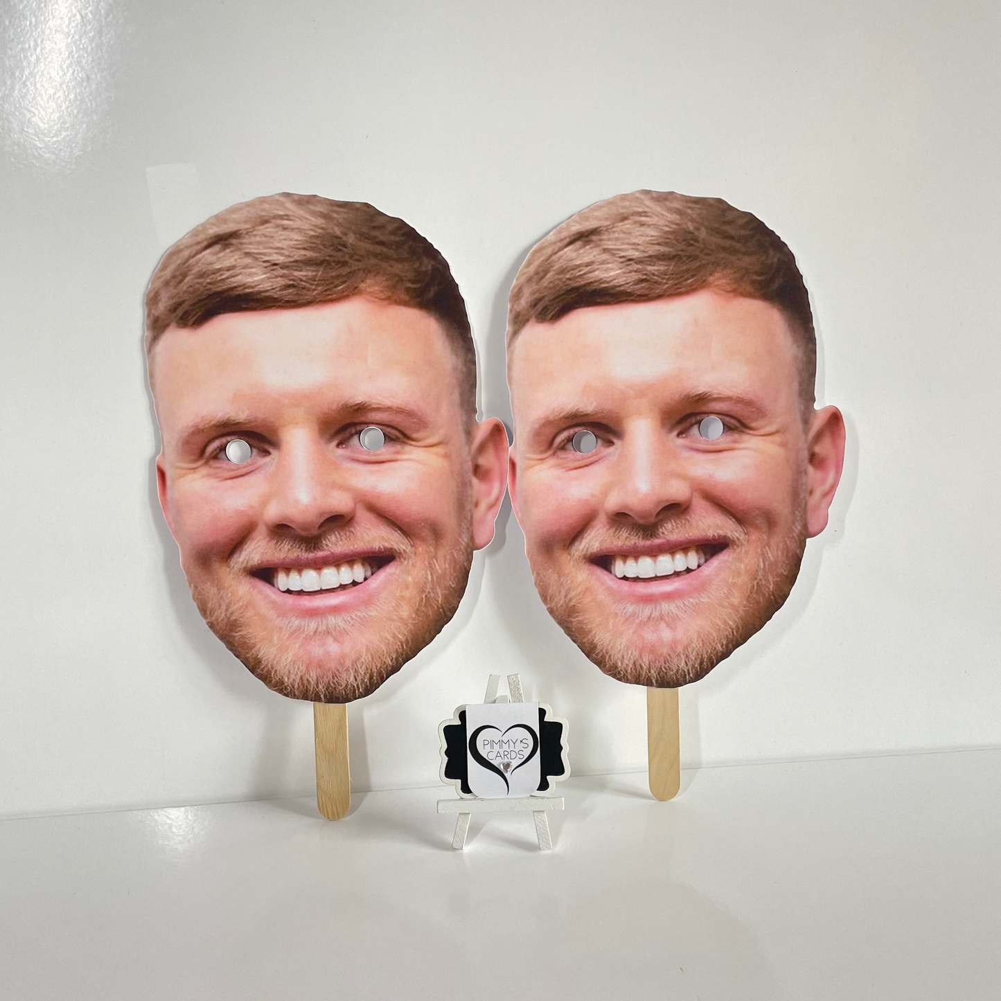 Face Masks On Sticks