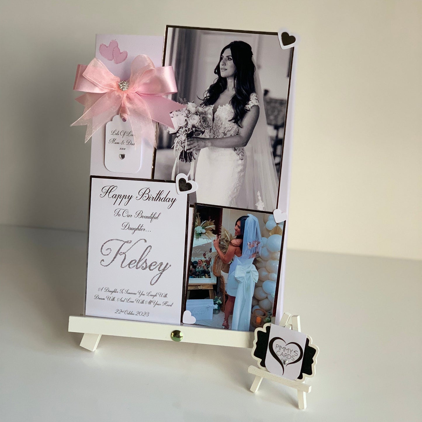 Double Deluxe Birthday Photo Card