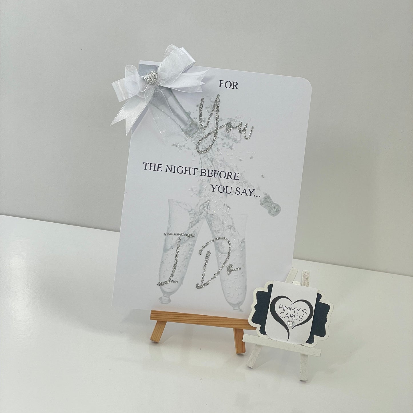 For You The Night Before You Say I Do-Popping Champagne Spray Overlay - Wedding