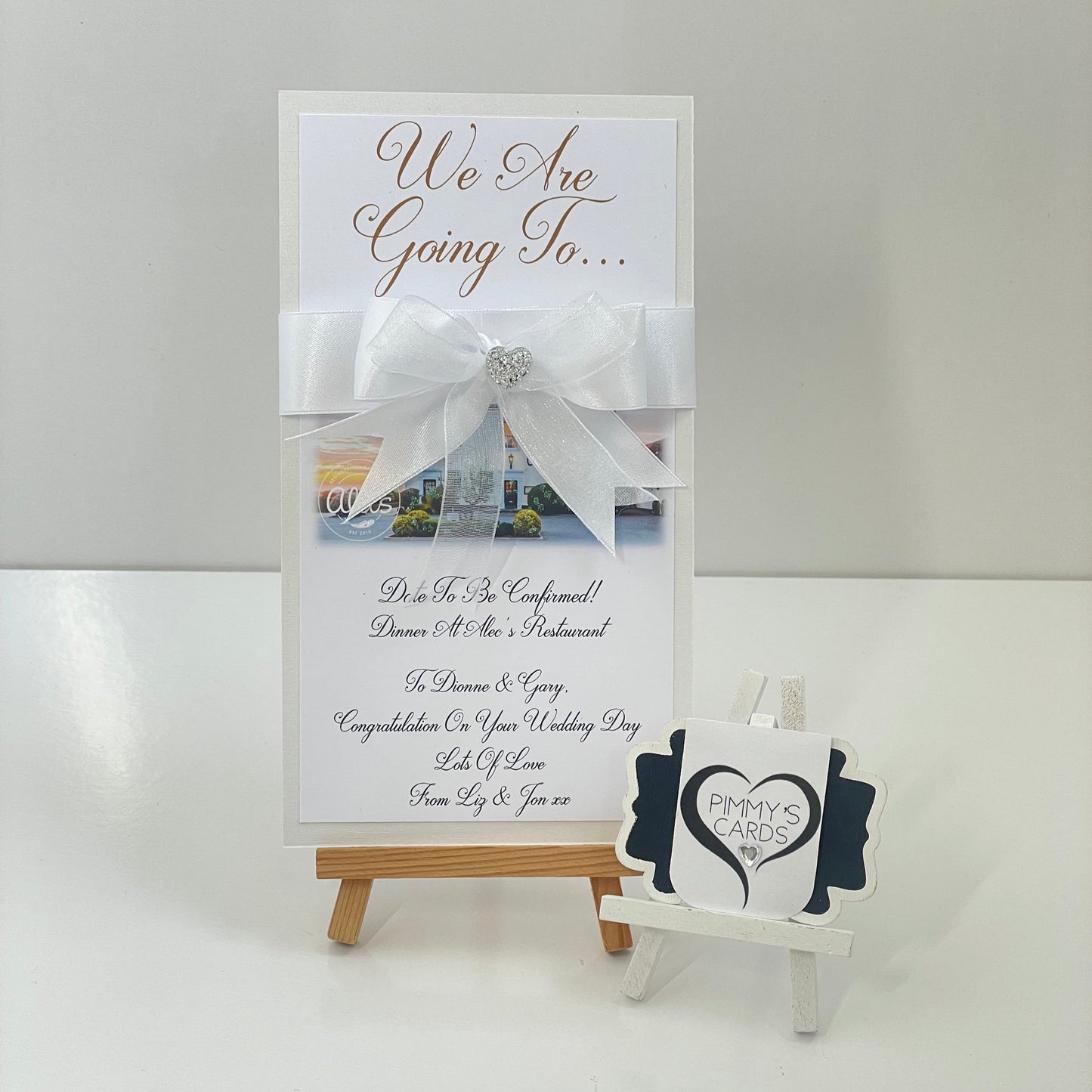 Wedding Reveal Gift Voucher - Alec's
