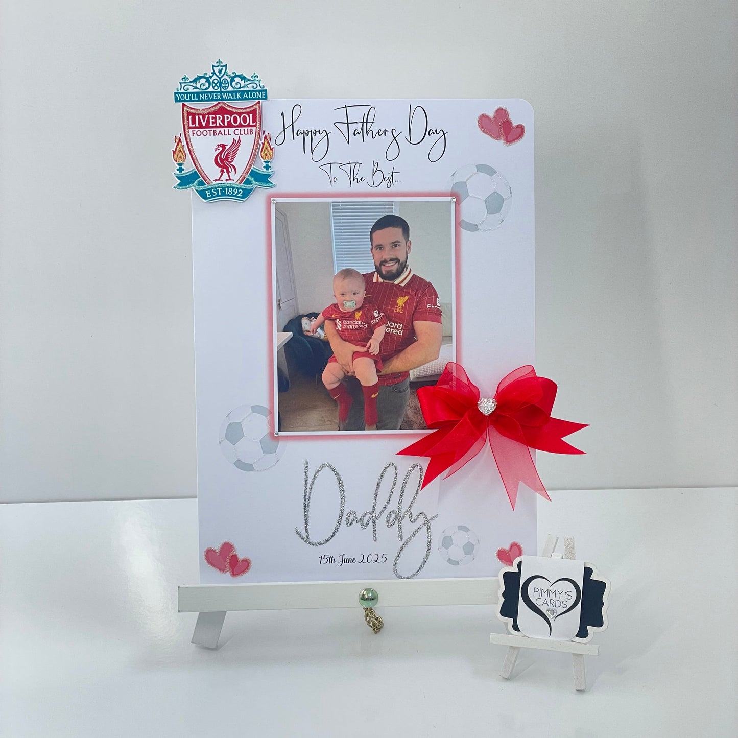 Liverpool FC Football Theme Pop Out Card