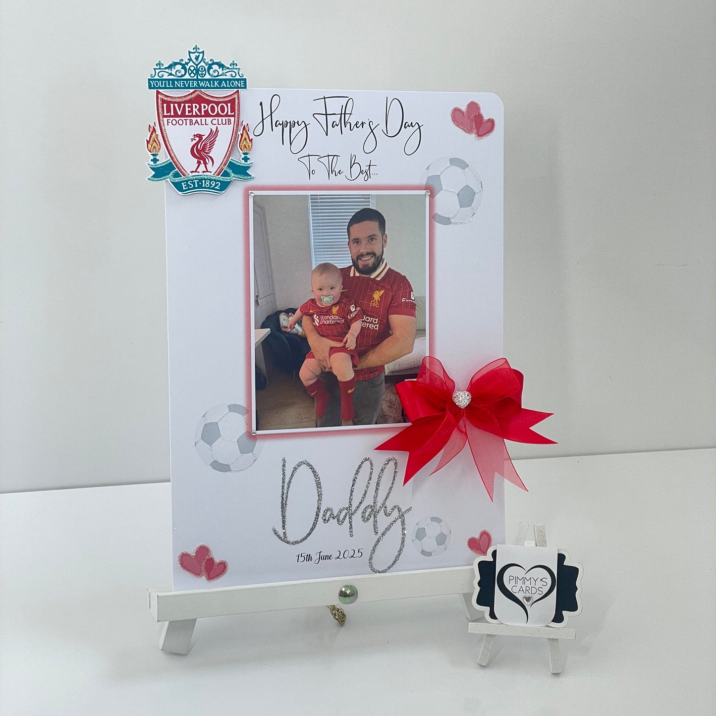 Liverpool FC Football Theme Pop Out Card