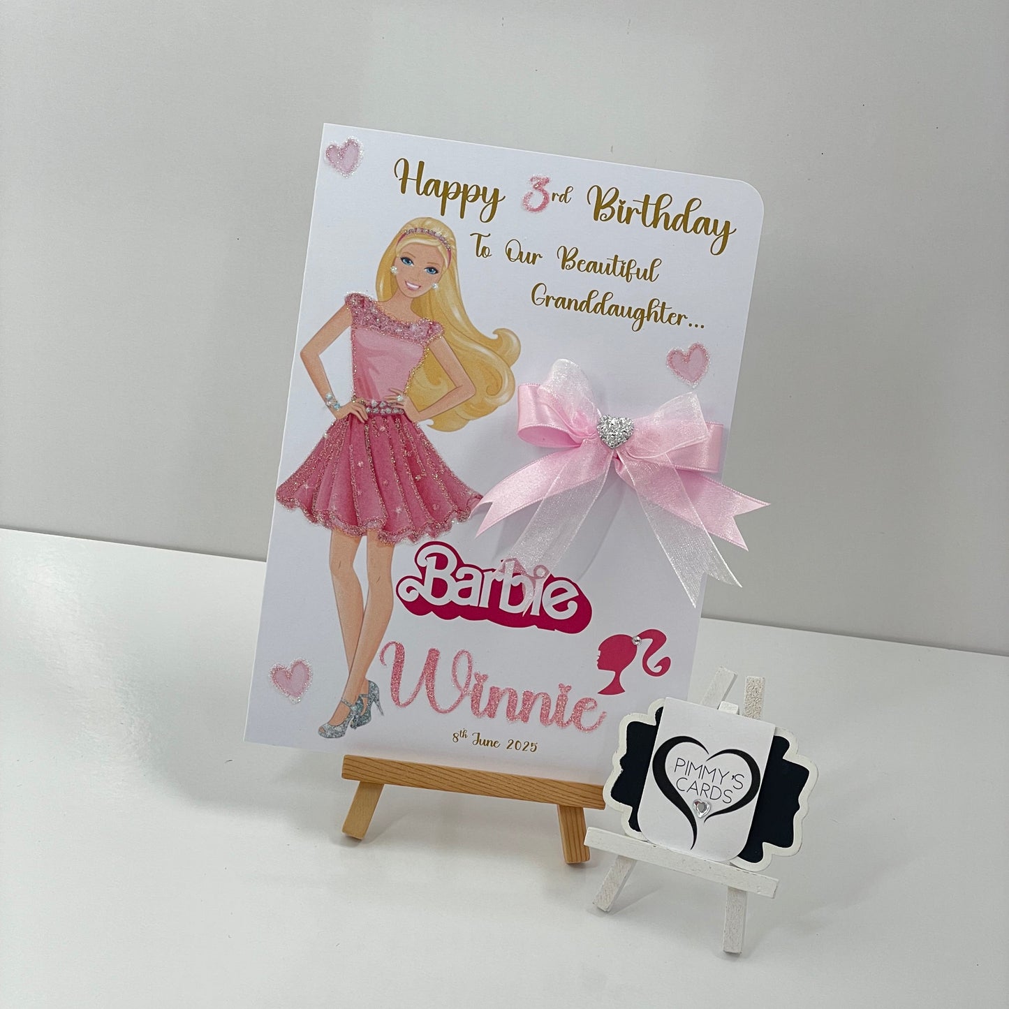 Barbie Themed Card
