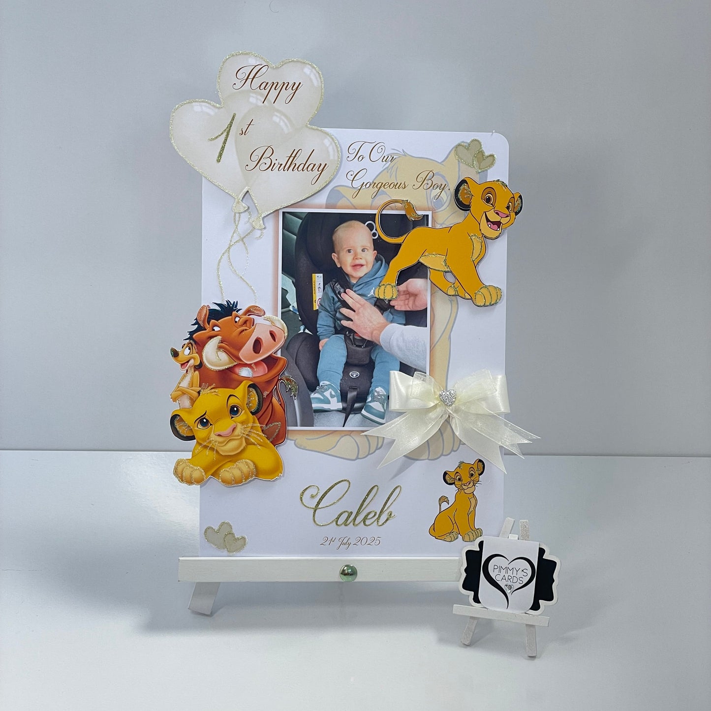The Lion King Photo 3D Pop Out Card