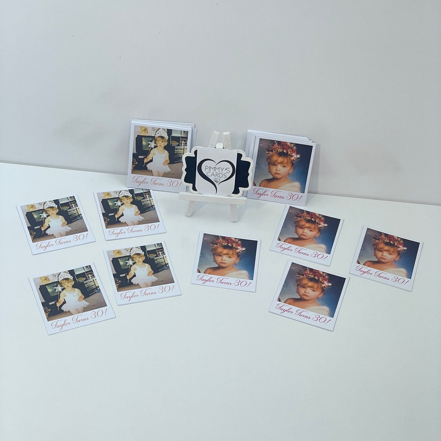 Polaroid Photo Drink Toppers - Pack Of 12