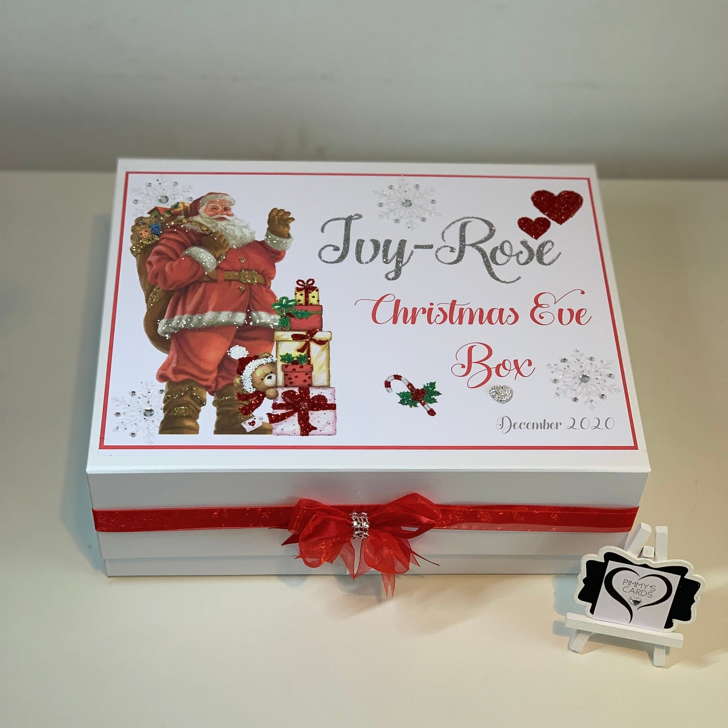Christmas Eve Box With Traditional Father Christmas