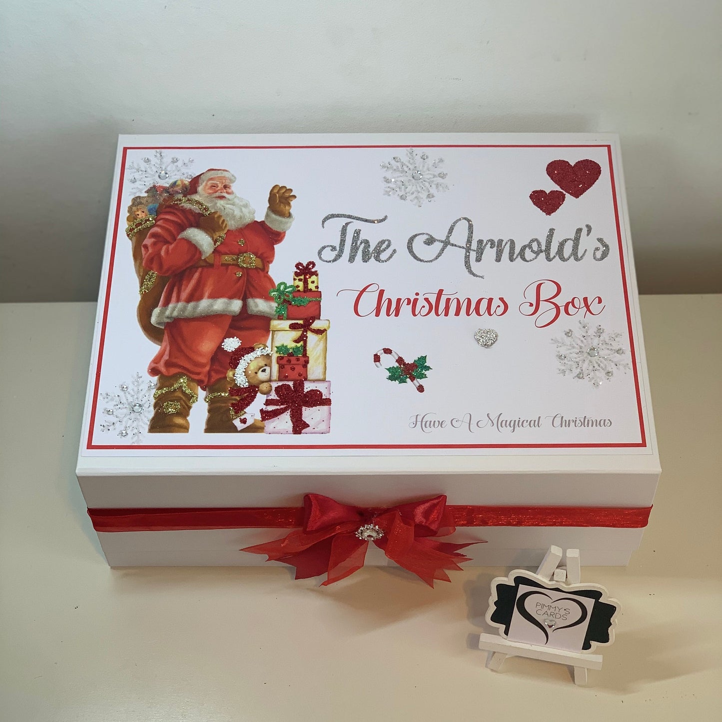 Christmas Eve Box With Traditional Father Christmas