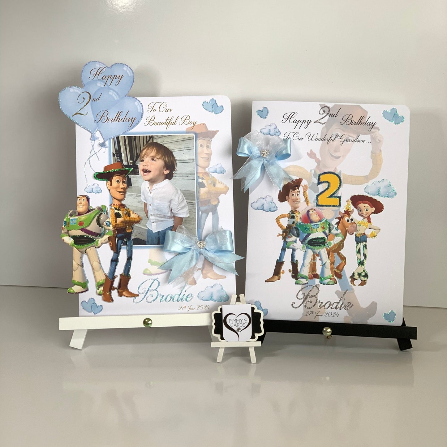 Toy Story Blue Theme Photo 3D pop out