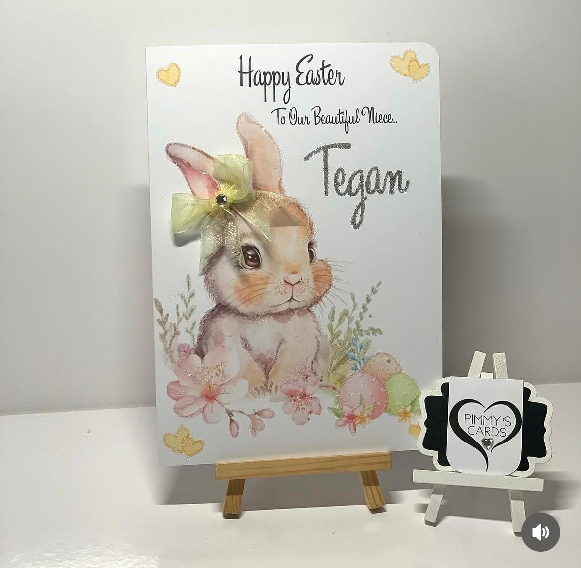 Adorable Easter Bunny Card