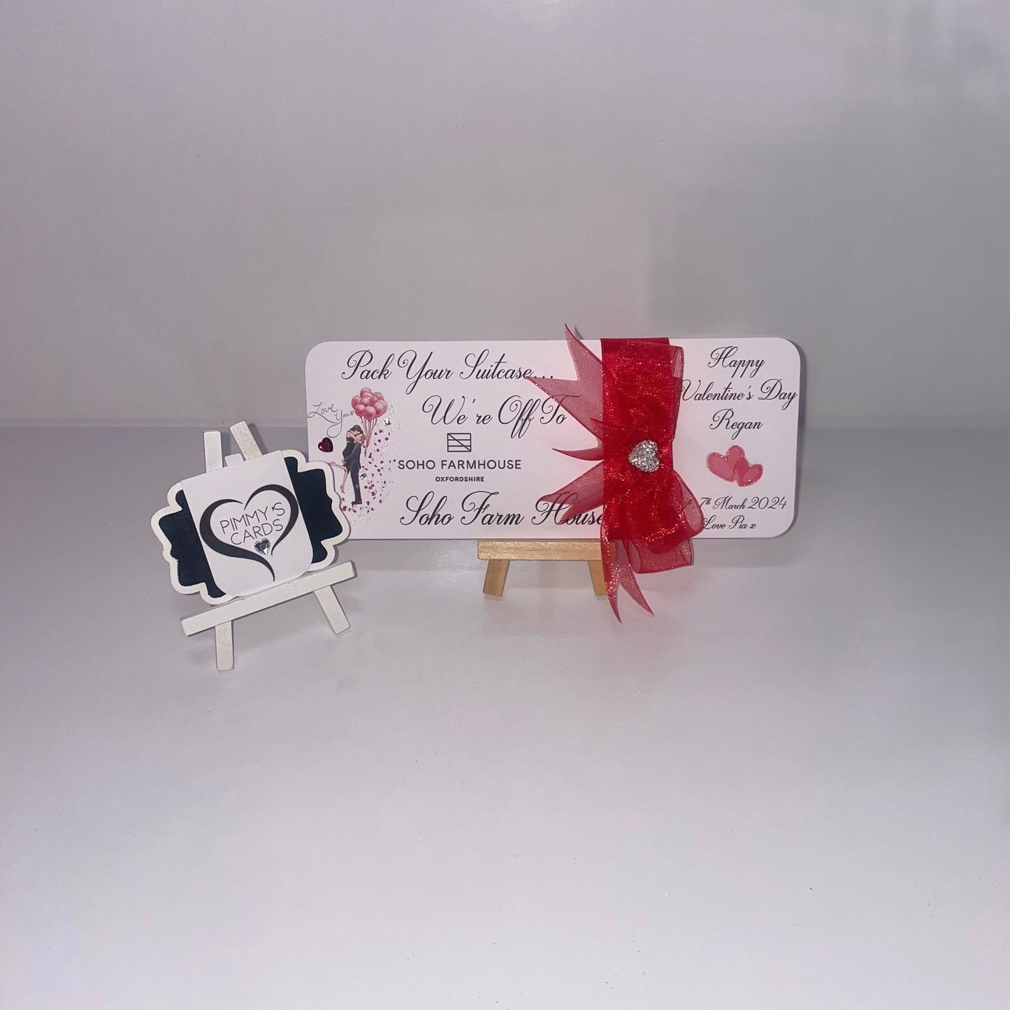 Reveal Boarding Pass Tickets- Soho Farmhouse