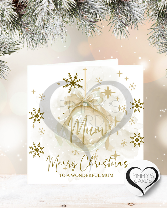 Personalised Christmas cards, handmade Christmas cards.