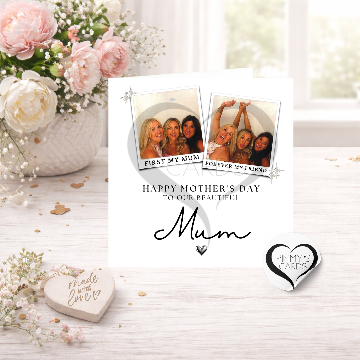 Colour Polaroid Photos - Mother's Day Classic Card
