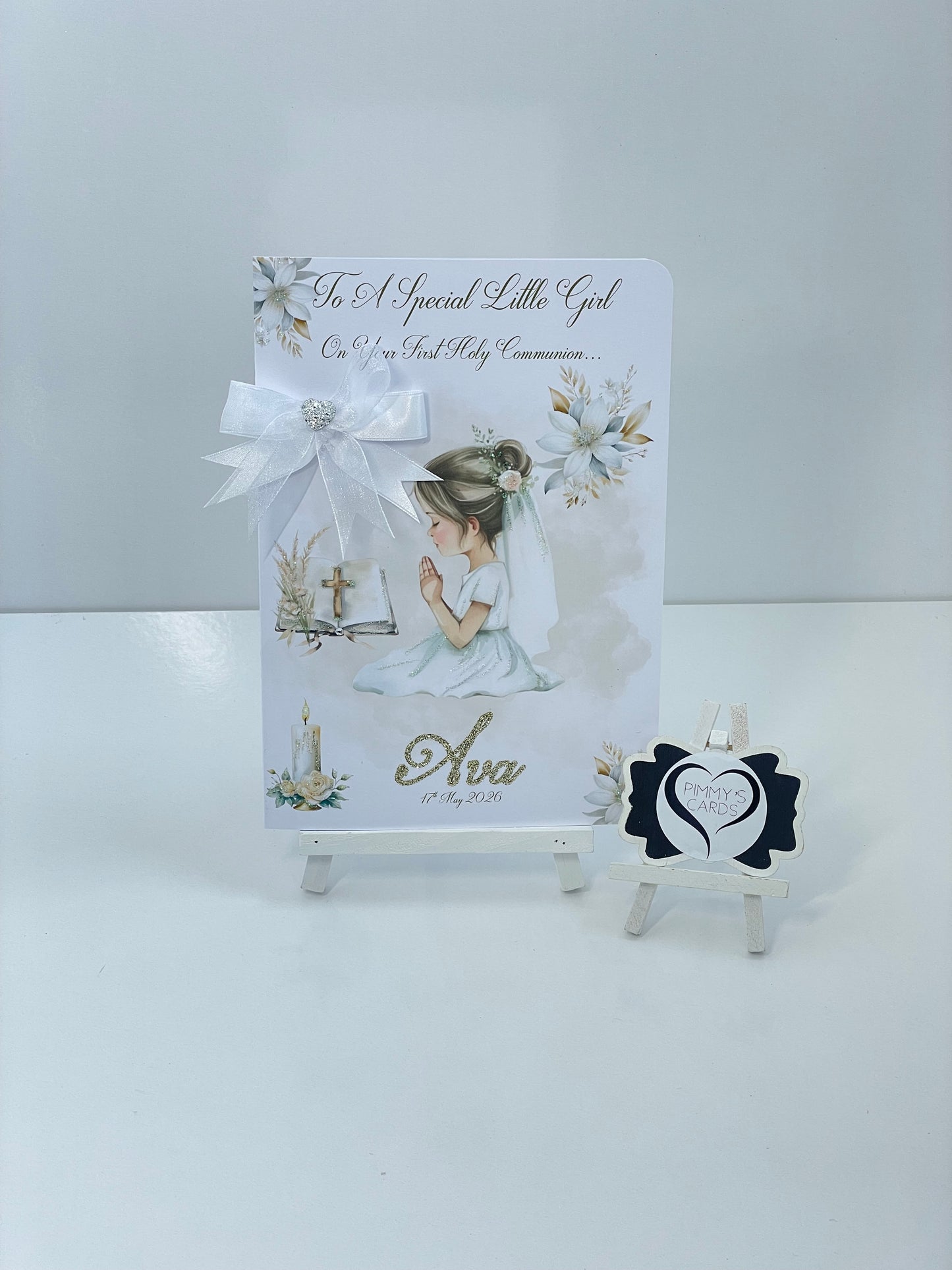 First Holy Communion Little Girl