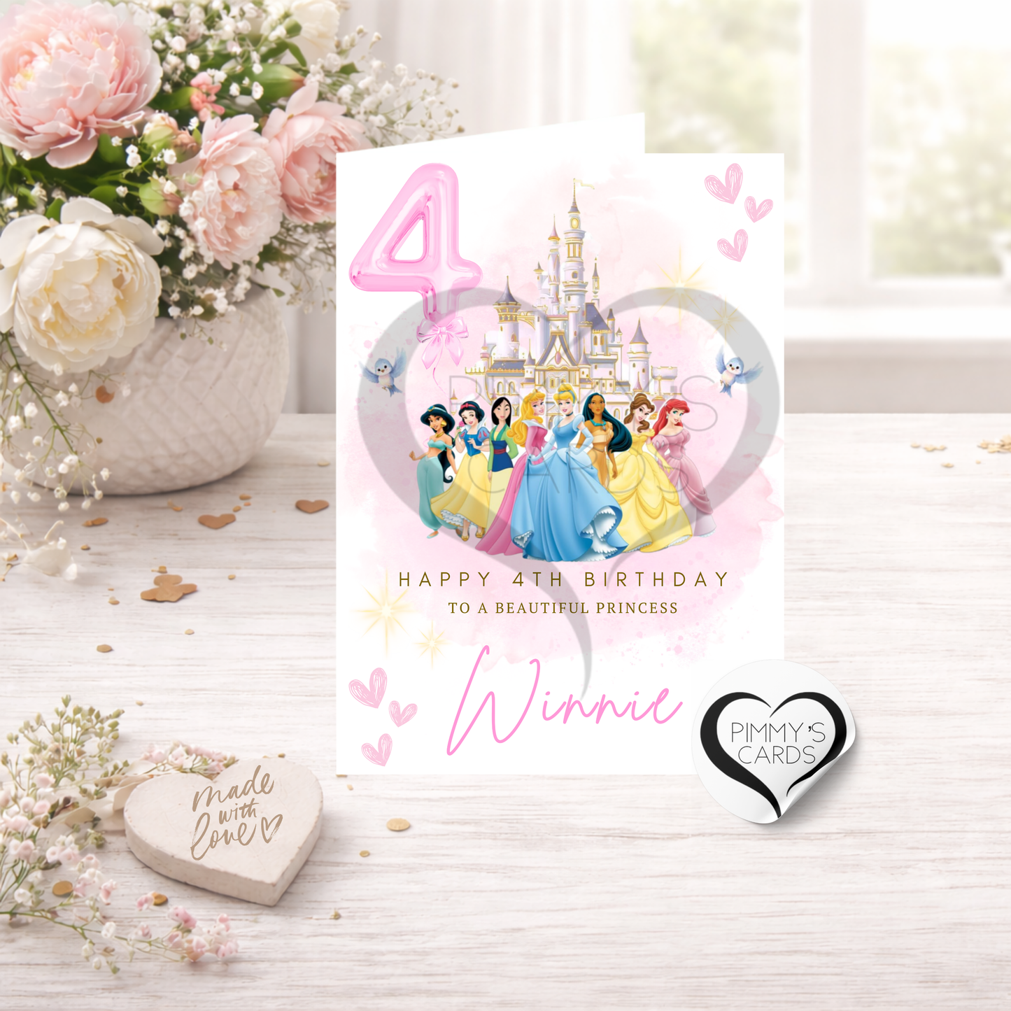 Disney Princesses Castle - Classic Card