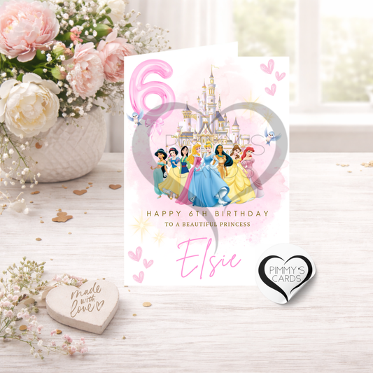 Disney Princesses Castle - Classic Card