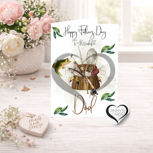 Fishing Bag-Classic Father's Day Card