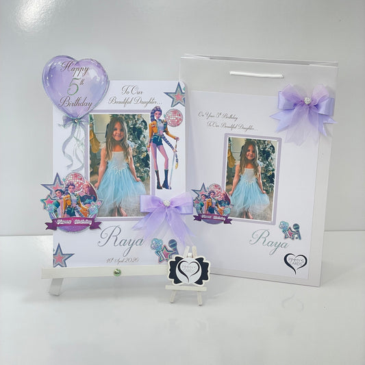 KPop Demon Hunters Inspired Theme Photo 3D Pop Out Card