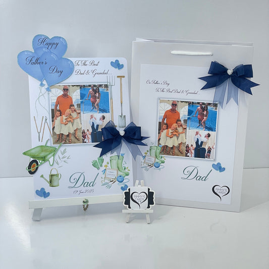 Gardening Theme Photo 3D Pop Out Card