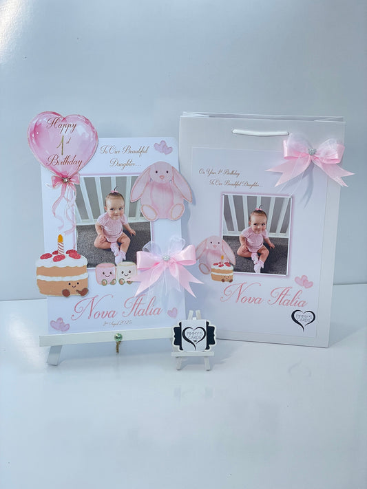 Jellycat Theme Photo 3D Pop Out Card