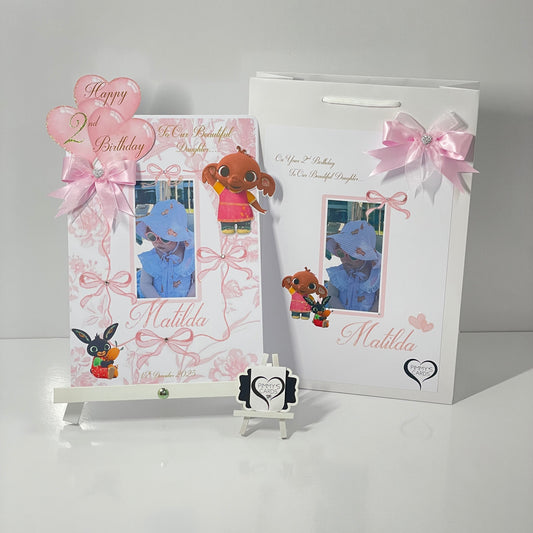 Bing Sula Inspired Theme Photo 3D Pop Out Card