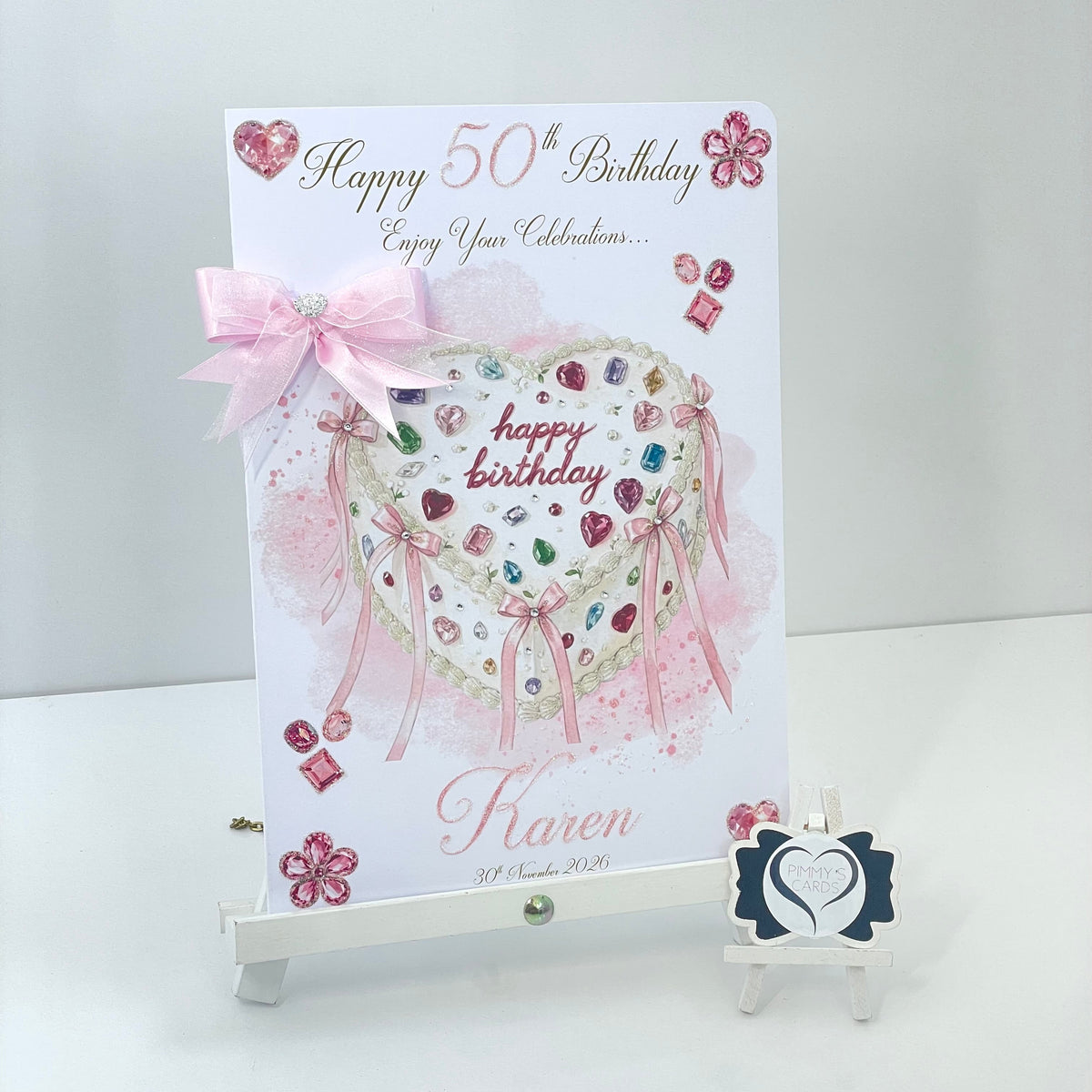 Jewelled Gem Birthday Cake Theme
