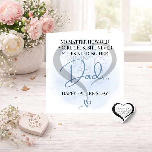 Always Need My Dad-Father's Day Classic Card