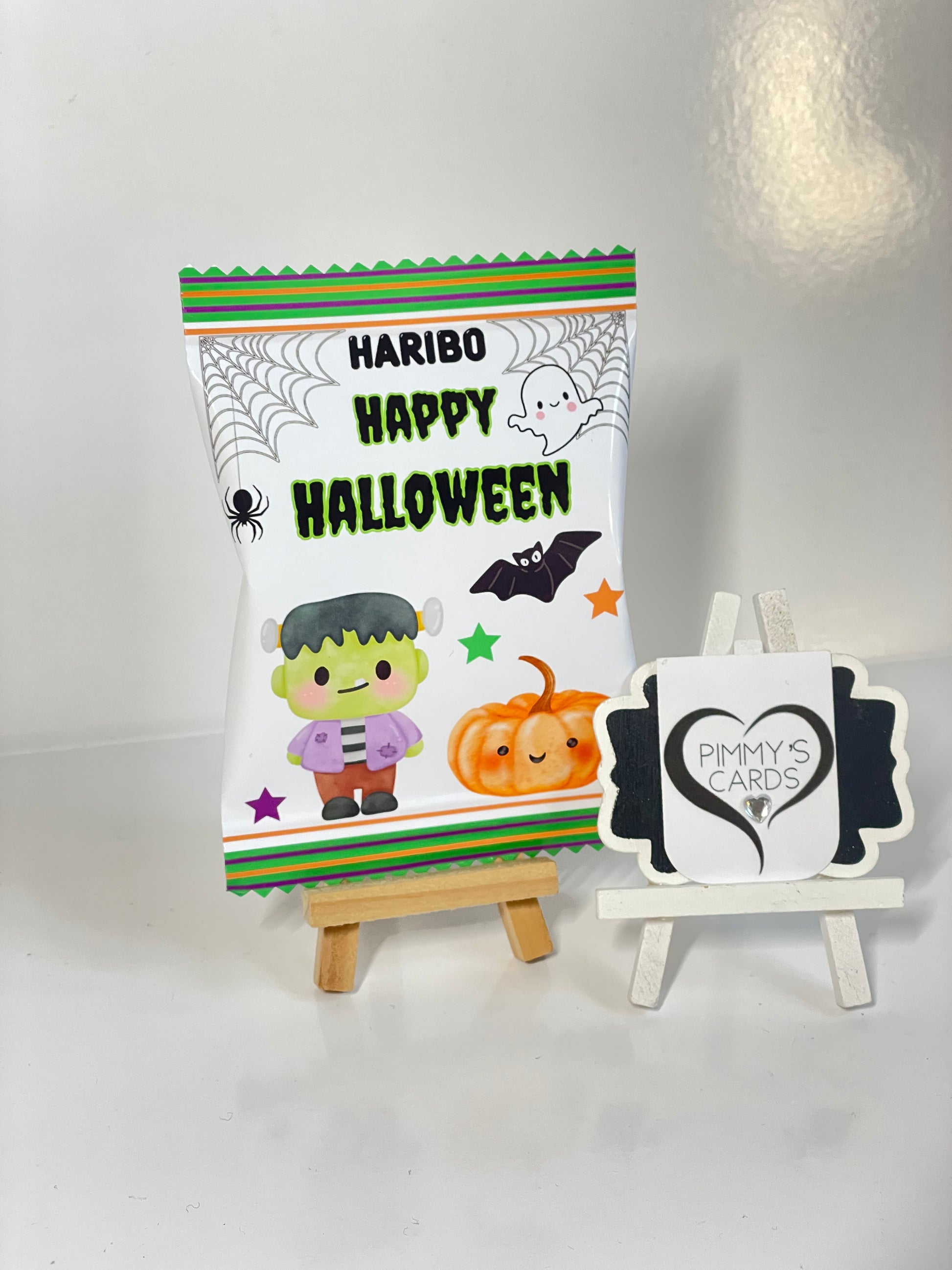 Haribo Packets Of Sweets. Haribo personalised Halloween sweets 