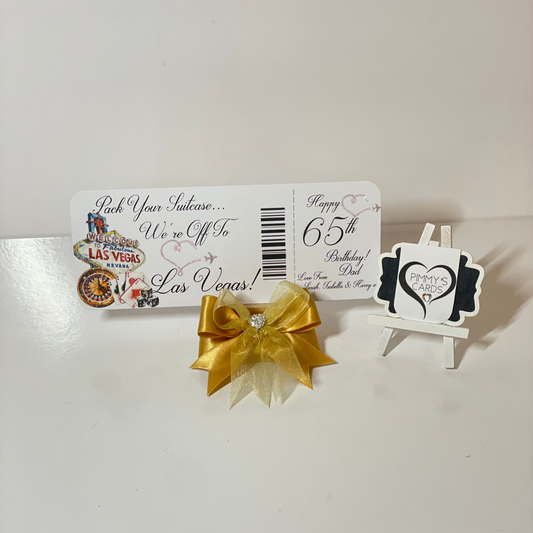 Reveal Boarding Pass Tickets-Las Vegas