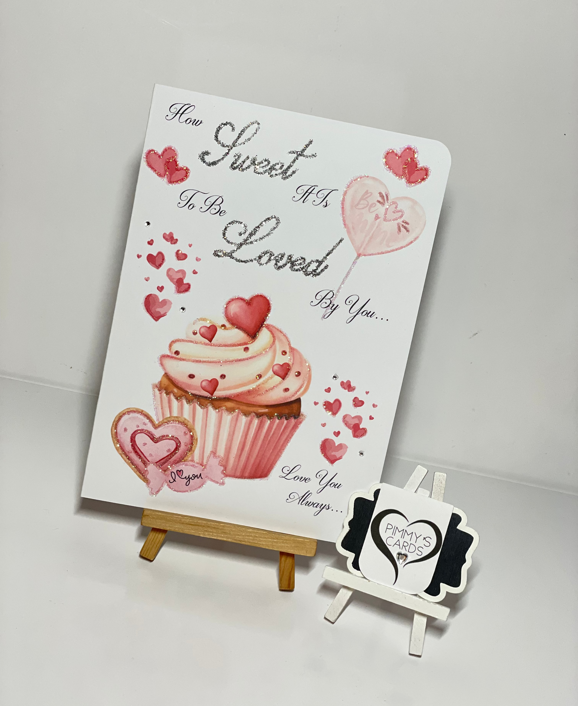 Personalised Valentine's Day Cards. How Sweet It Is To Be Loved By You